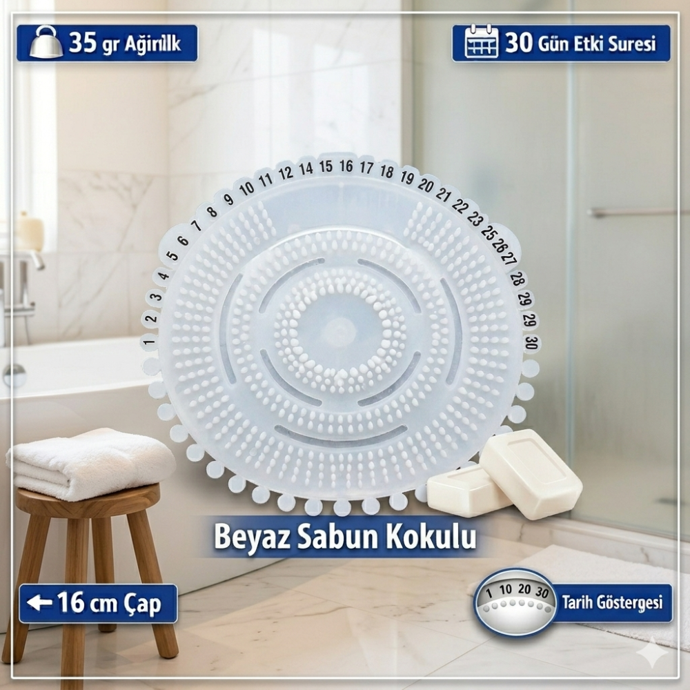 Beyaz Sabun Kokulu Pisuvar Koku Giderici - Virago Kimya
