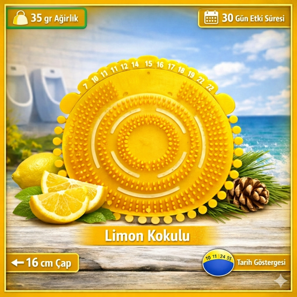 Limon Kokulu Pisuvar Koku Giderici - Virago Kimya