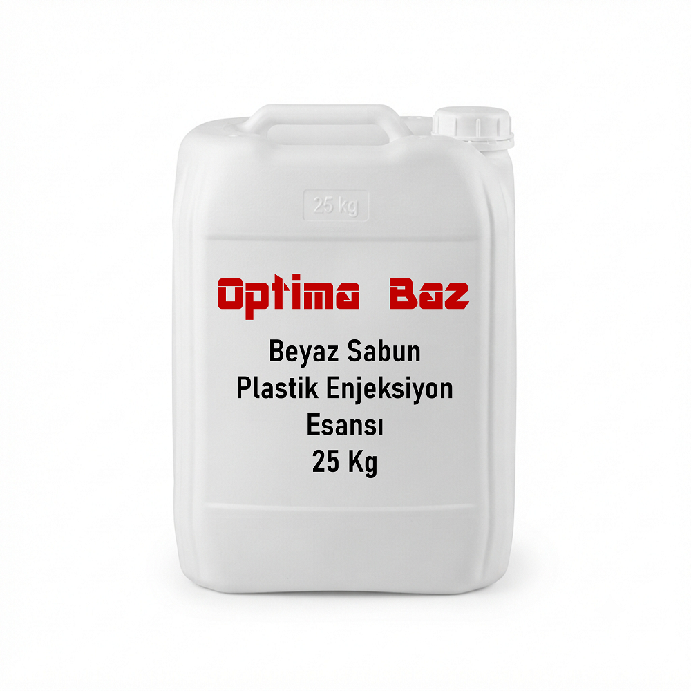 Optima Baz Plastik Enjeksiyon Beyaz Sabun Esansı